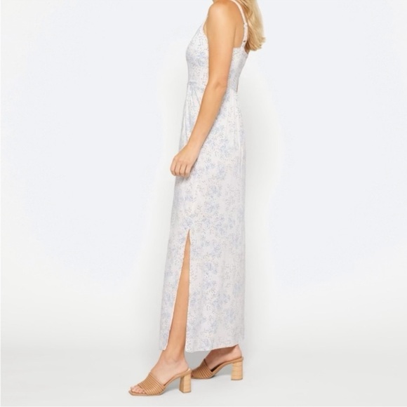 NWT 41 Hawthorn Printed Beatriz Maxi Dress with Pockets White Combo Size 2X - Picture 8 of 16